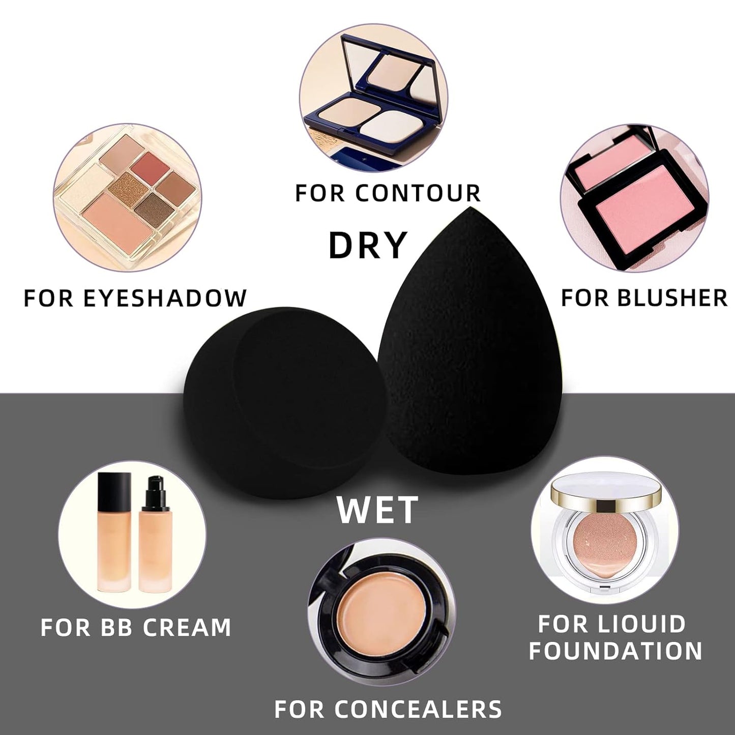 Éclat Bio – Éponge à Maquillage Professionnelle